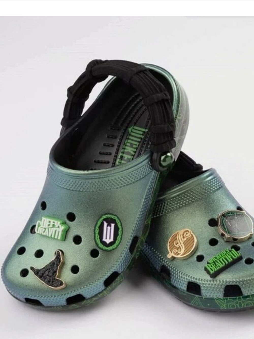 Crocs Wicked Elphaba Men's 5 Women's 7 Classic Clogs Limited Edition For Good